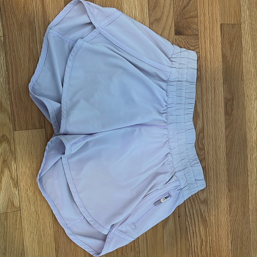 Lululemon Size 6 light lilac shorts